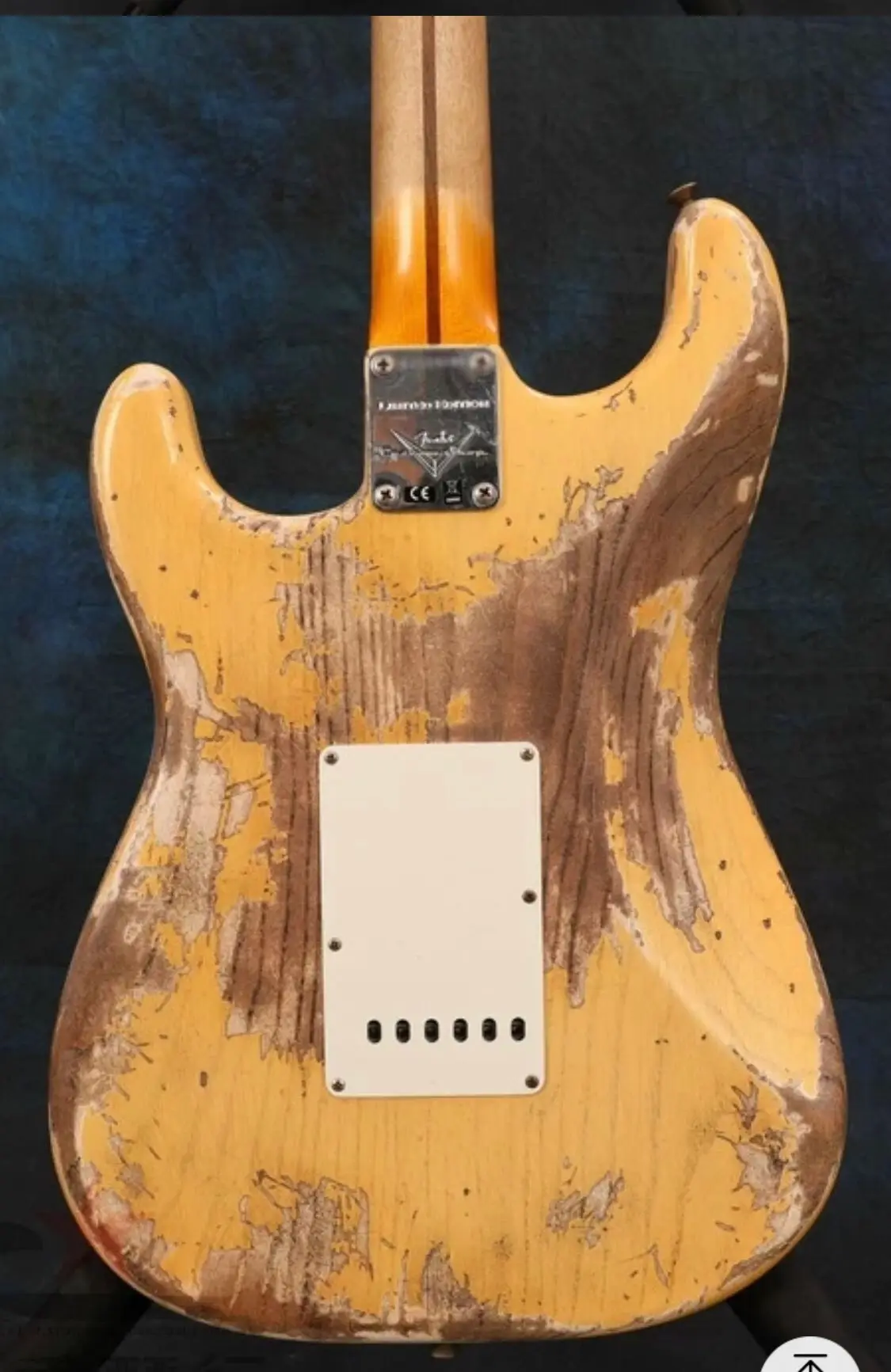 Электрическая гитара с реликсами кленовый гриф ручной работы гитара реликс руками