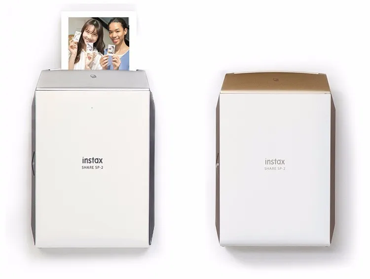 Fujifilm Instax Share принтер для смартфонов SP-2 DIY Фото принтеры два цвета серебро и золото подлинный в продаже