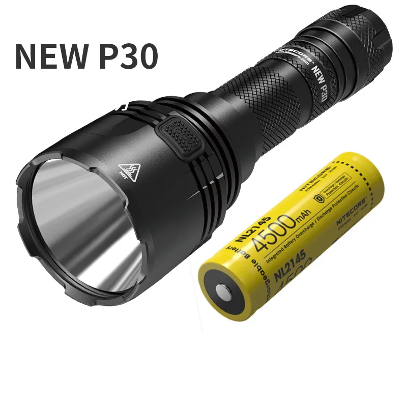 Охотничий светильник онарь NITECORE P30 XP-L HI V3 max 1000 люмен с аккумулятором 618 уличный