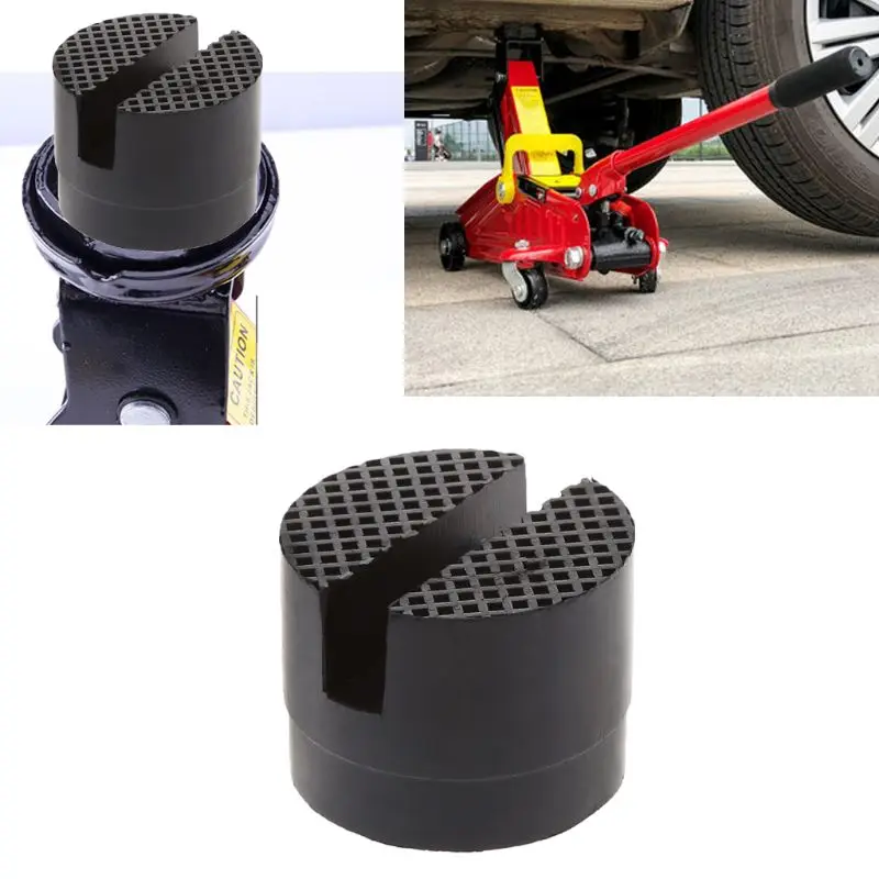 

Floor Slotted Car Rubber Jack Pad Frame Protector Adapter Jacking Disk Pad Tool 1XCF