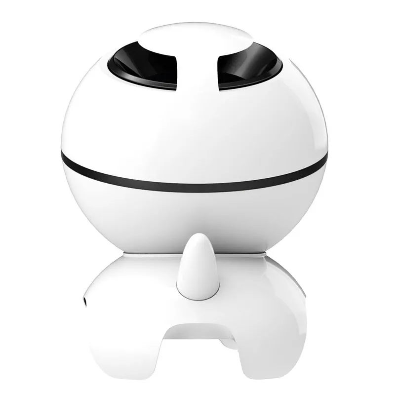 Симпатичная космическая собака стерео бас беспроводная bluetooth-колонка LED HD аудио FM