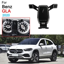 Car GPS Stand Air Vent Clip Mount Phone Holders for Benz GLA Accessories 2020