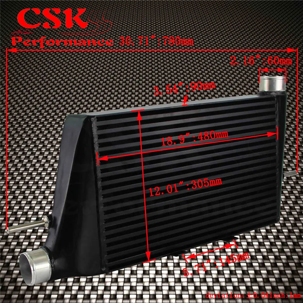 FMIC Переднее Крепление Intercooler Performance Lancer Evolution EVO X 2008-2015 черный |