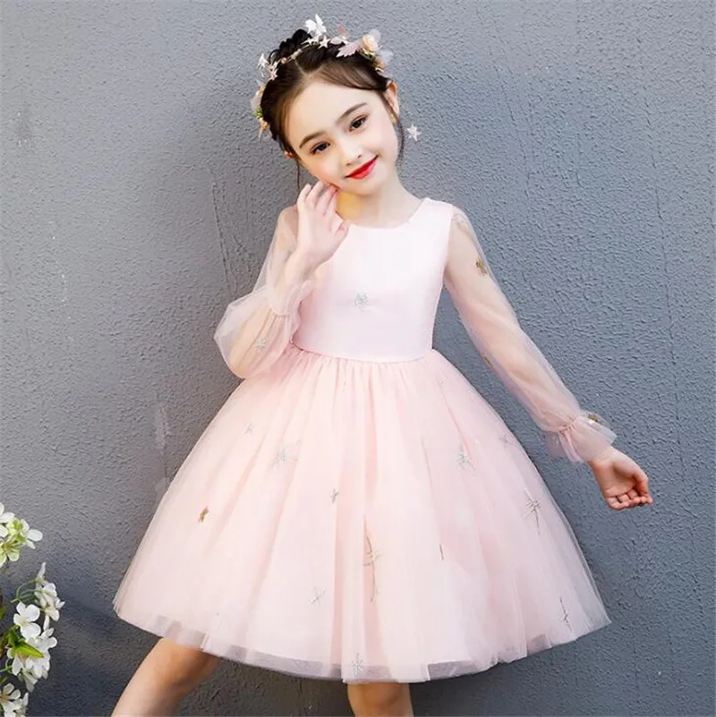 Weoneit/платья для девочек новое милое платье принцессы Одежда маленьких нарядные