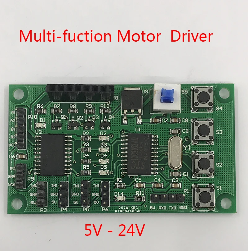 Программируемый многофункциональный драйвер двигателя 5 в постоянного тока 6 24 В