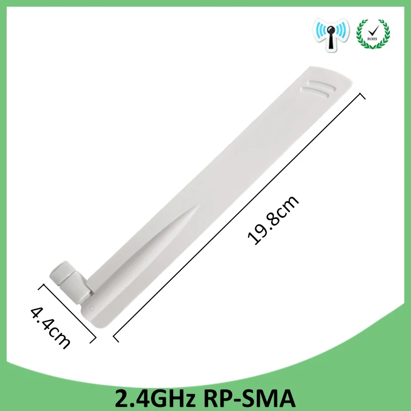 EOTH  2.4g antenna 8dbi sma female wlan wifi 2.4ghz antene IPX ipex 1 SMA male pigtail Extension Cable iot module antena