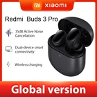 TWS Bluetooth наушники глобальная версия Xiaomi Redmi Buds 3 Pro, беспроводные наушники 35 дБ, ANC, двойное устройство Redmi Airdots 3 Pro