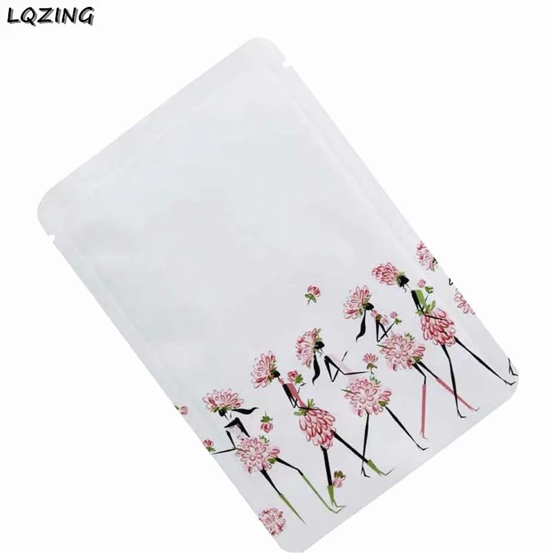 50 шт./партия модный вакуумный герметик для девочек мешок хранения фольги пищевых