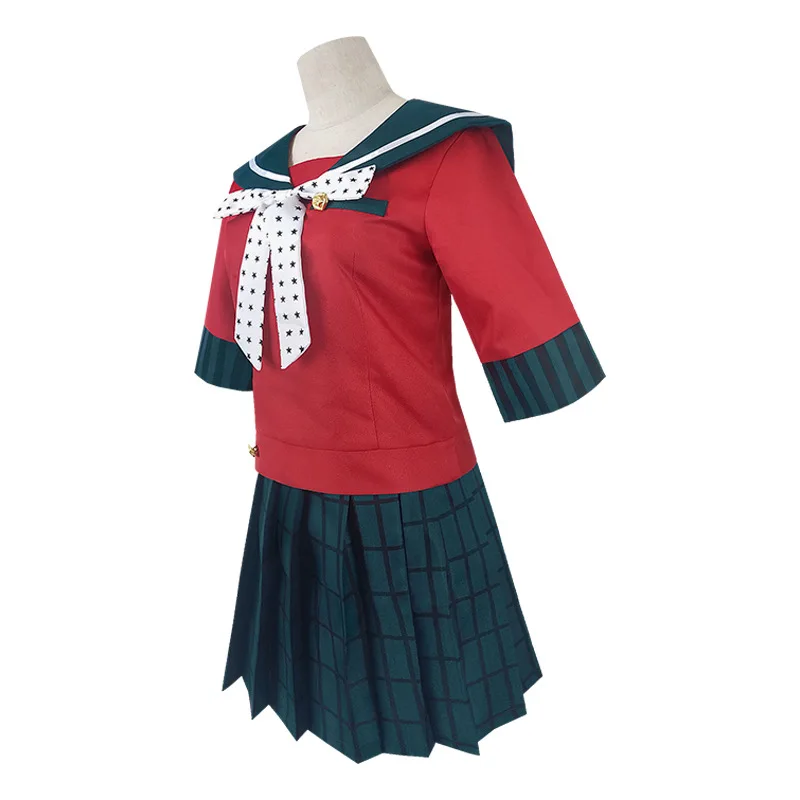 Аниме Danganronpa Косплей харукава Маки косплей таможенный парик школьная форма для