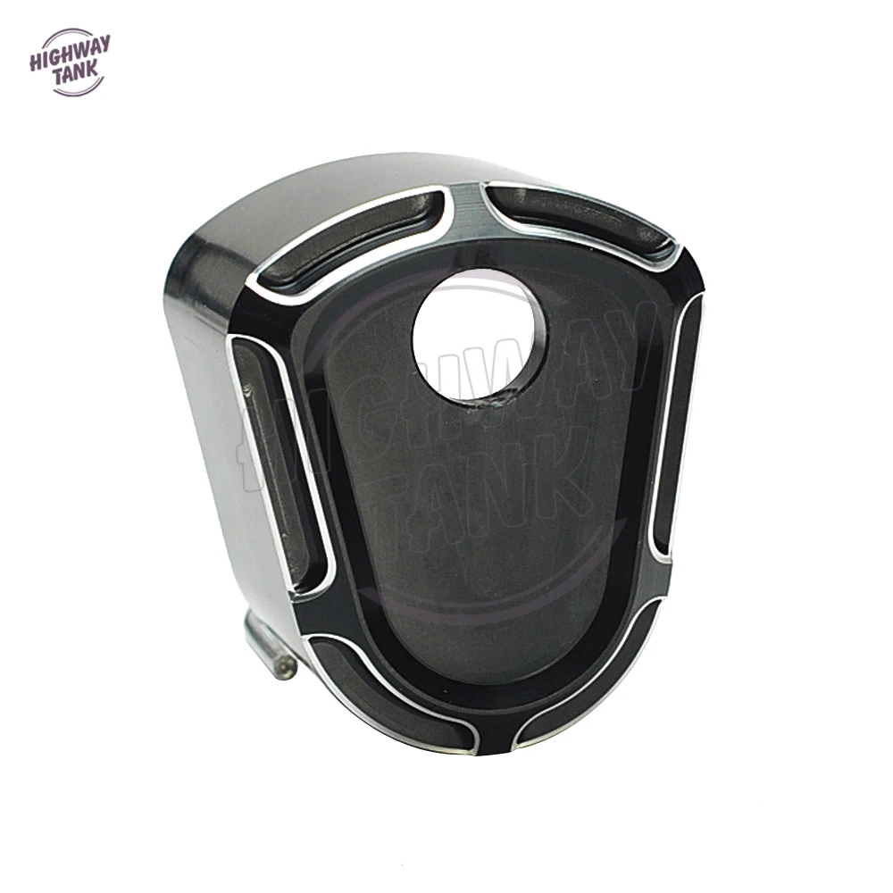 Черный мотоциклетный переключатель зажигания Крышка декоративная крышка чехол