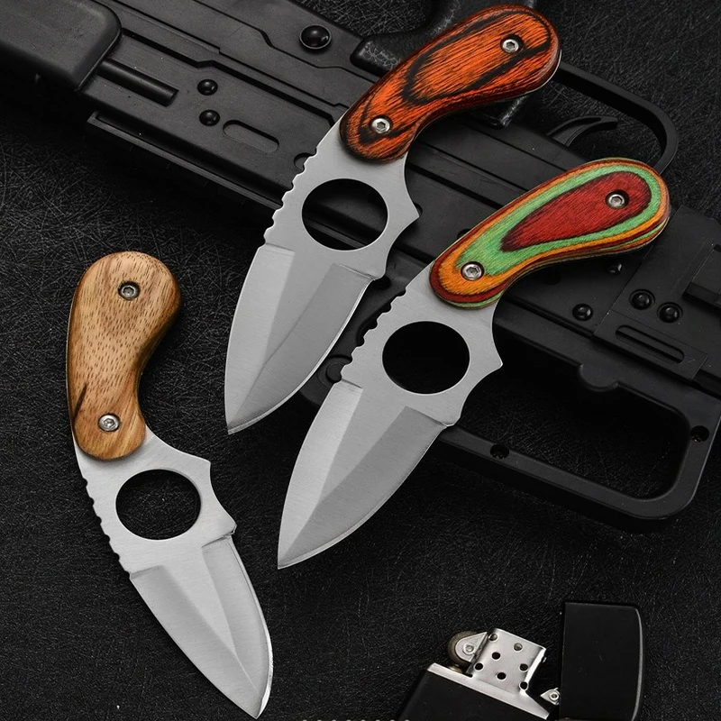 

High Hardness Sharp Outdoor Knife Portable Small Straight Knife Non-folding Knife Outdoor Knife Tactical Knife