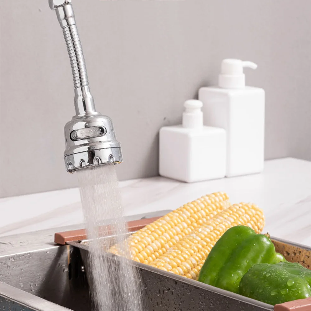 

1pc Faucet Aerator Nozzle 360 Degree Rotatable Spray Head Bubbler Diffuser Faucet Kitchen Water-saving Tap Connector Filter Head