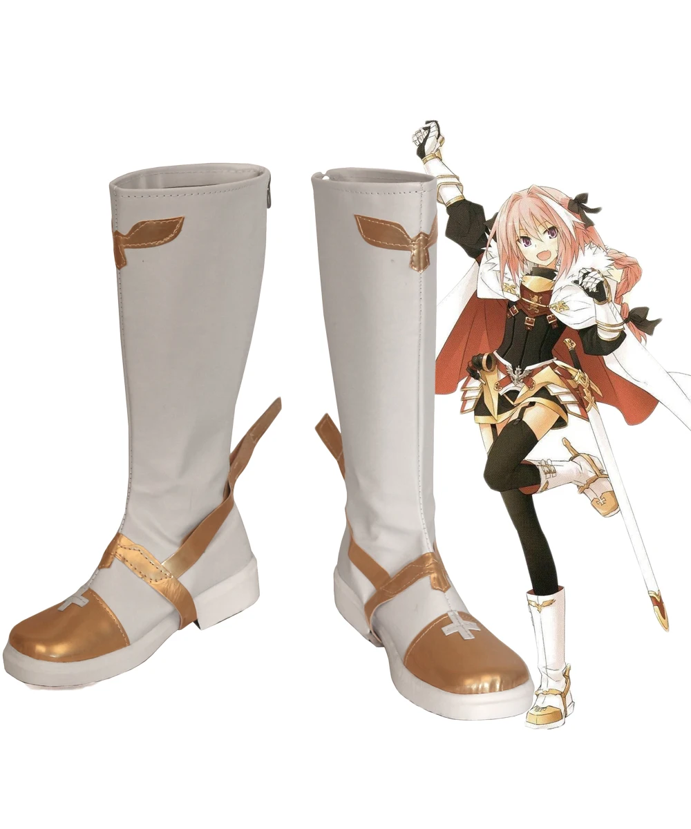 

Fate Grand Order Fate Apocrypha Astolfo обувь для косплея аниме сапоги на заказ
