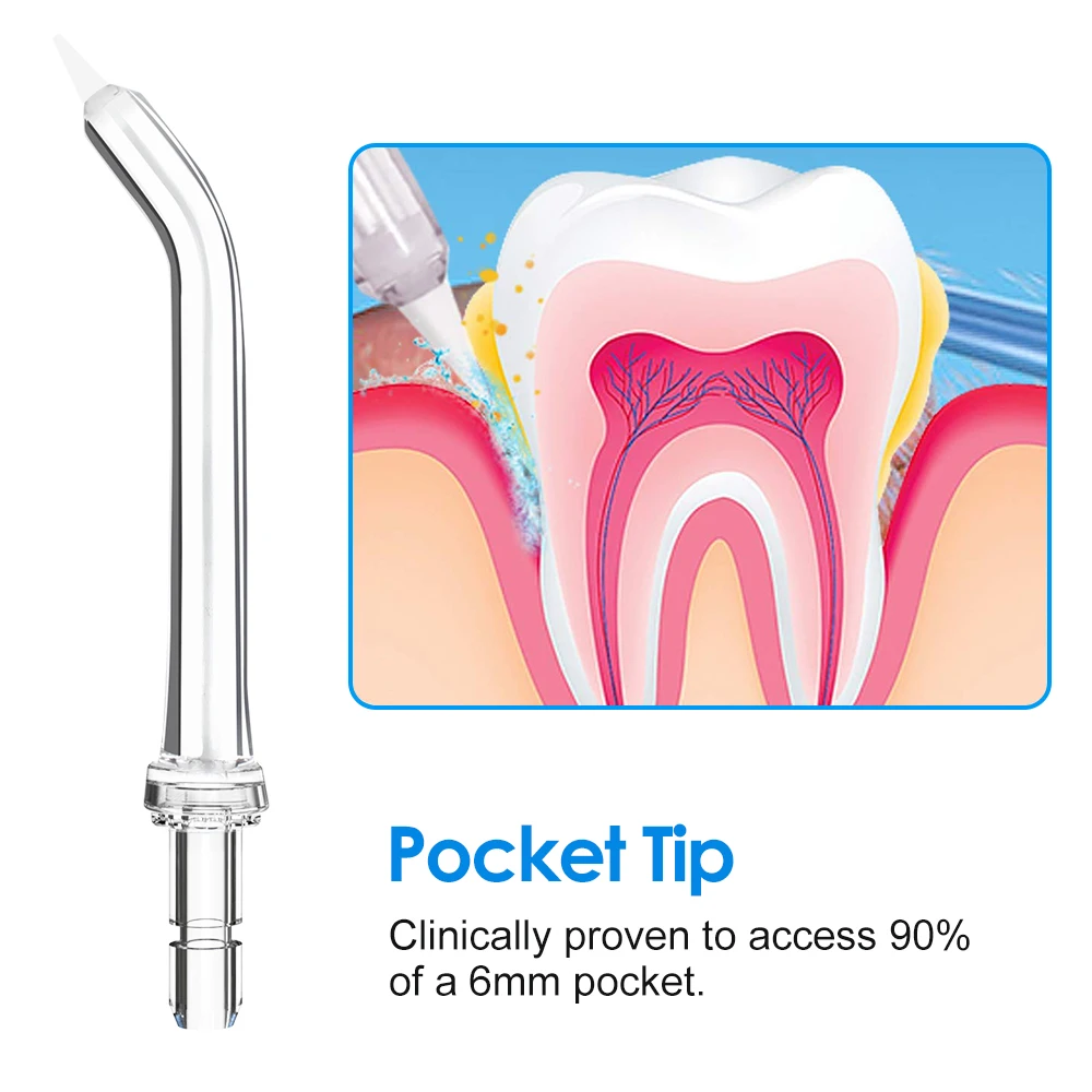 6x сменный переносная зубная Вода Flosser струи воды насадки для Ирригатор полости