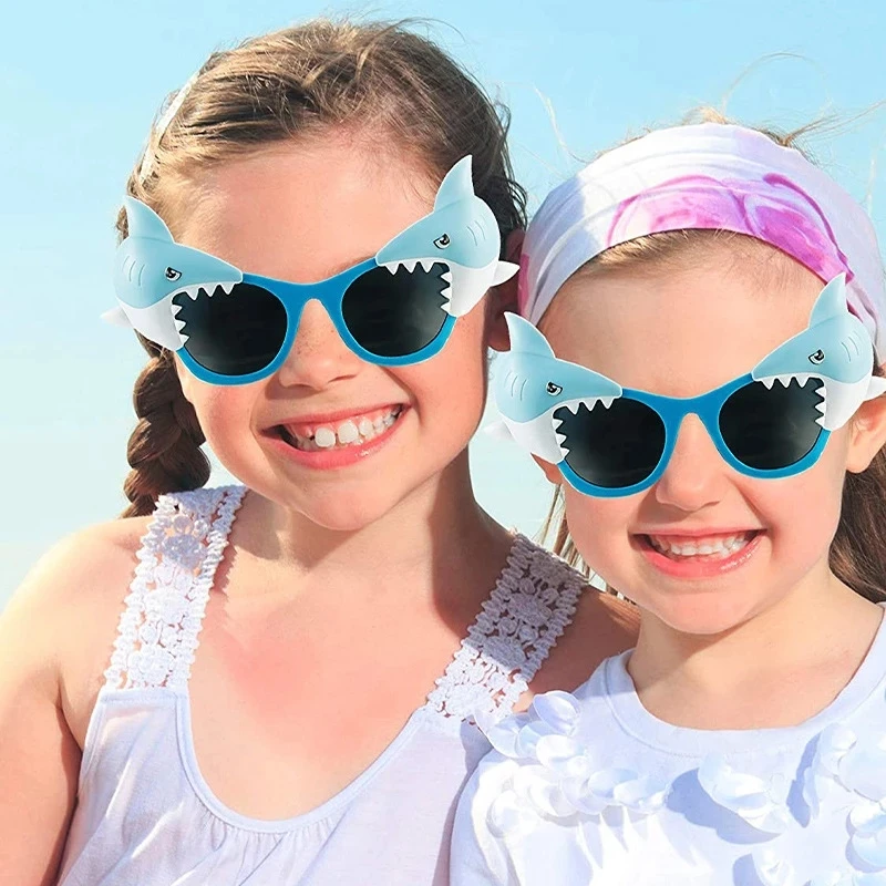 

Birthday Party Sunglasses Funny Shark Glasses Birthday Happy Glasses Tropical Fancy Dress Fun Birthday Party Props