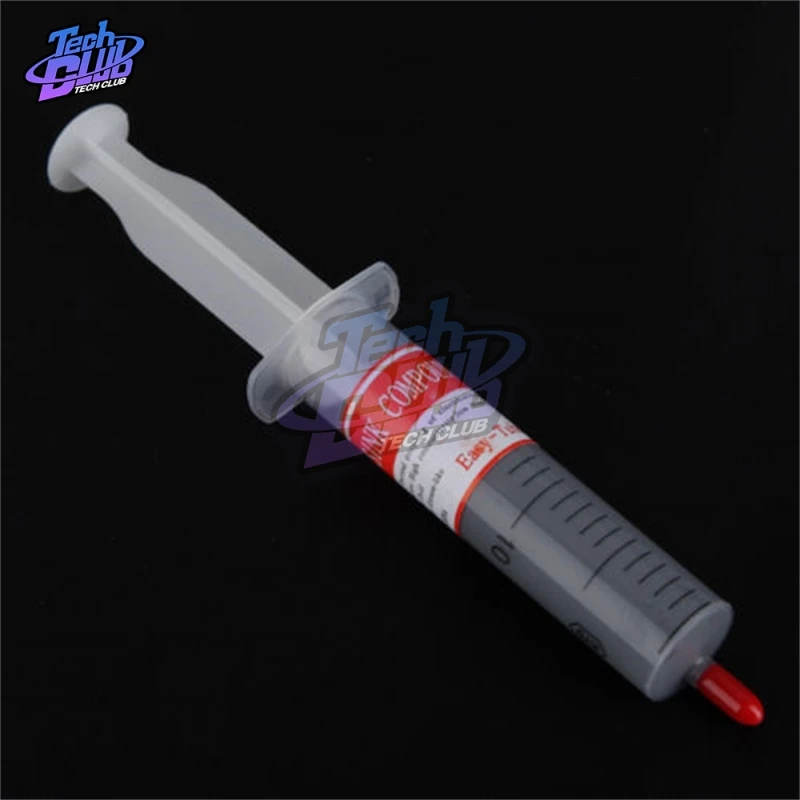 Термальная смазка шприца 30 г серая ЦП паста радиатора проводящая смесь Материал
