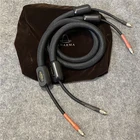 Пара аудиофильских RCA-кабелей высочайшего качества, KIC-SR-1B Hi-Fi аудиокабель