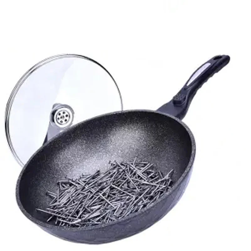 Maifan Stone Wok антипригарная сковорода без масляного дыма газовая индукционная плита