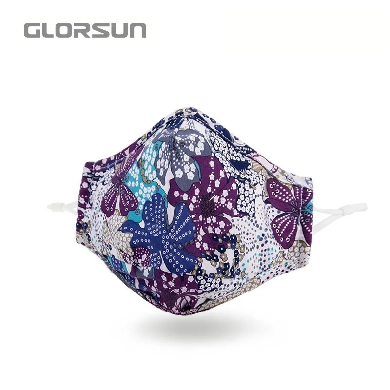 Customized washable cotton warm face mask - Цвет: 002BA006