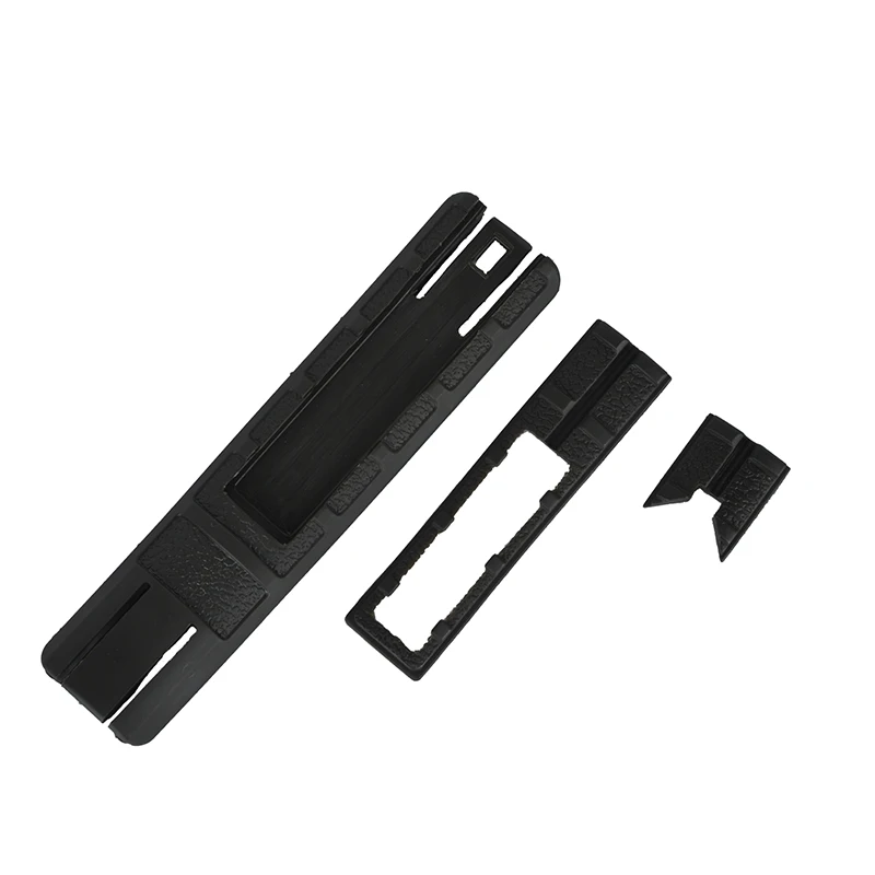 Черный Airsoft TD BATTLE GRIP RAIL COVER защитная накладка на давление с карманом Softair подходит для 20 мм Rails Softair светильник переключатель держатель MP02011 - Цвет: Черный