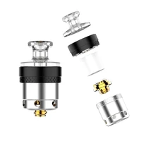dabrig t2 replaceable heating coil base ceramic bucket head element cup with carb cap for dabber wax concentrate dab rig kit
