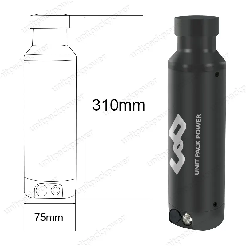 Мини-бутылка 36V 10.5Ah 36 вольт 7Ah Sanyo/samsung батарея для электровелосипеда с USB+ держатель для 500W 250W 8Fun BBS01 BBS02 Tsdz2 мотор - Цвет: 36V 10.5Ah Samsung