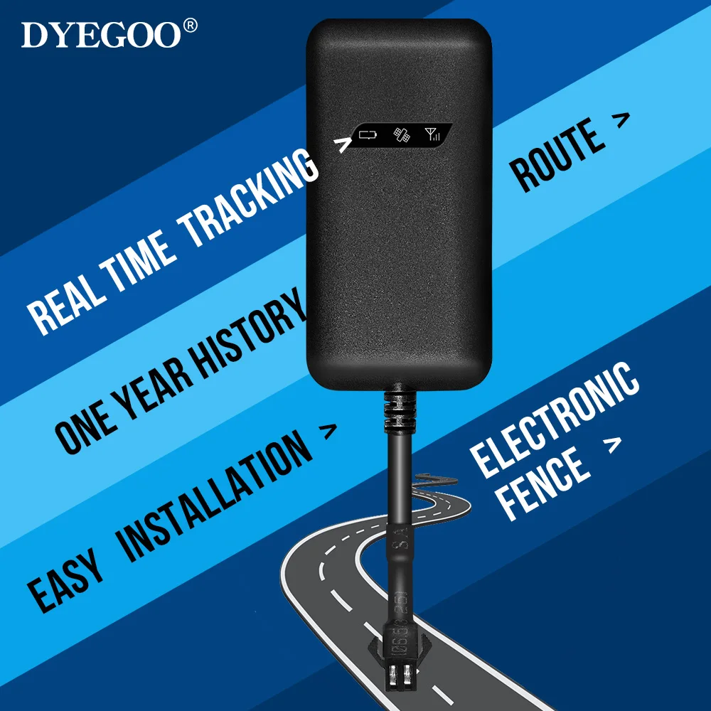 GPS-трекер DYEGOO GT02M для автомобиля электровелосипеда мотоцикла отслеживание в