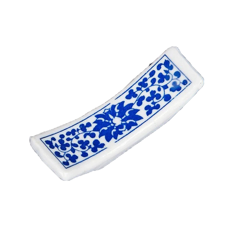 1 шт. ретро шаблон CN (происхождение) JDZ сине-белая фарфоровая Керамическая