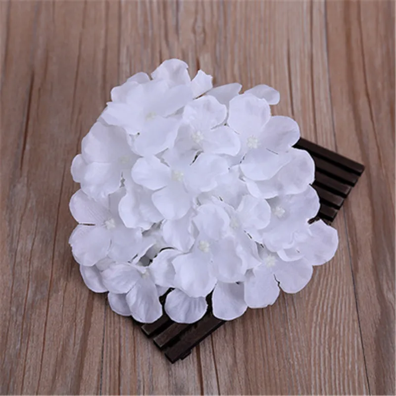 

1pcs hydrangea flower heads silk artificial flowers wedding home party backdrop diy decoration panel flower wall