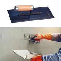 k1ka wooden handle trowel wall plaster tiling floor stainless steel construction concrete spatula tool 28x10x1128x11x11 5cm