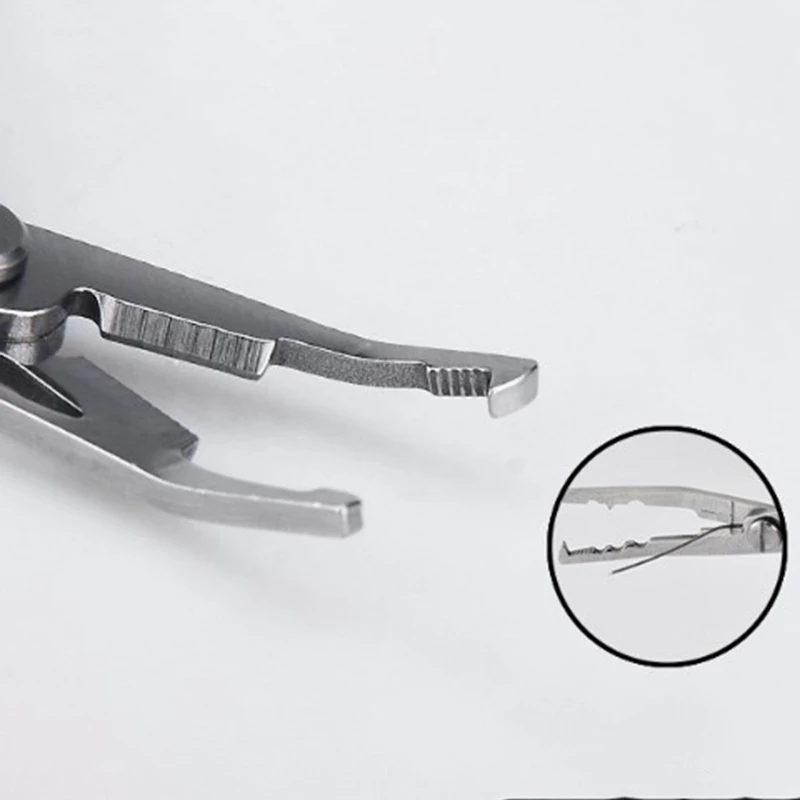 

5 Pcs Fishing Pliers Wire Cutter Tool with Nylon Bag and Lanyard