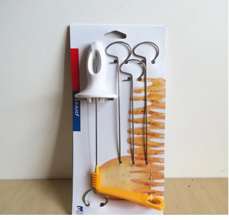 Принадлежности для барбекю 4 шт. гриль шампура из нержавеющей стали спиральный