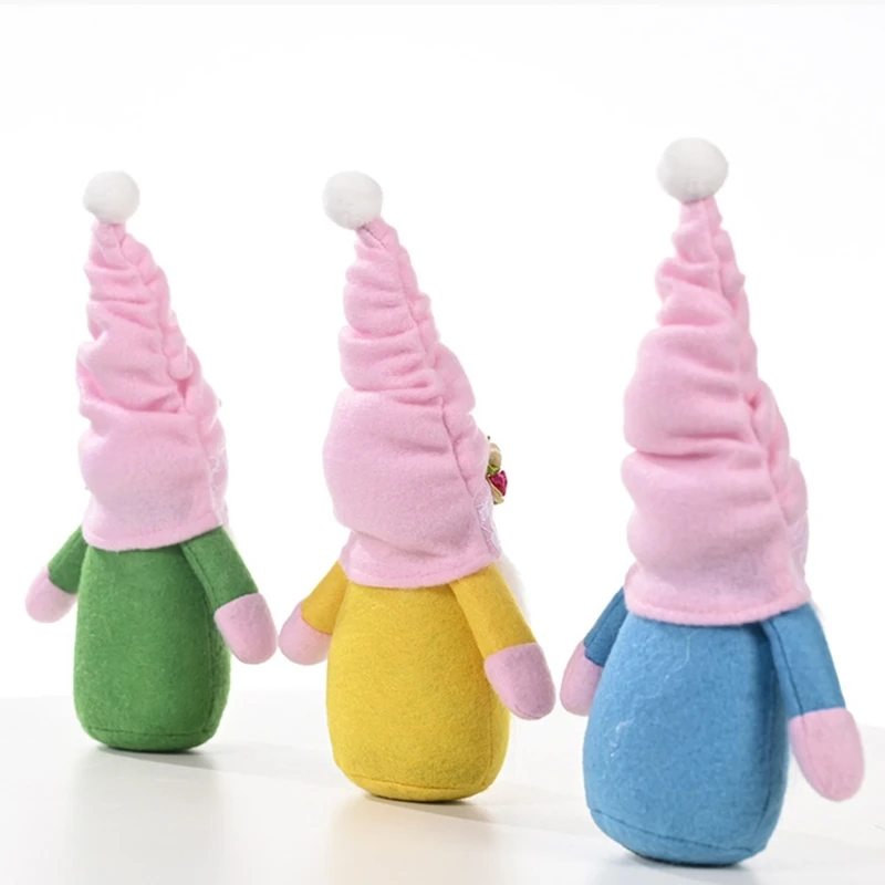 

Mother's Day Flower Gnome Tomte Swedish Nisse Scandinavian Elf Dwarf Farmhouse 95AA