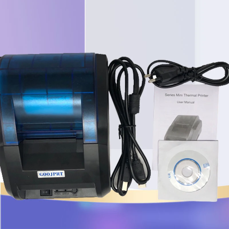 Термальный чековый принтер с USB и Bluetooth совместимый денежным ящиком телефоном