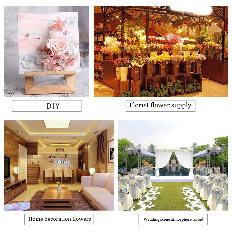 

20g/Box Natural Dried Hydrangea Flower Eternal Flower Preserved Flower DIY Material Wedding Party Home Decor Gift Box Decoration