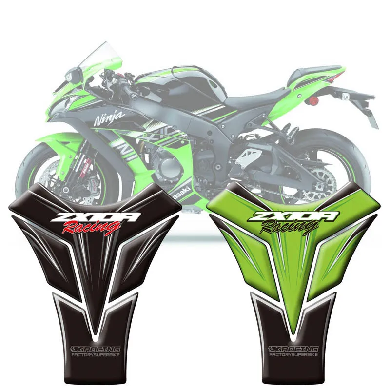 

FOR Kawasaki ZX10R Motorcycle Tank Pad Protector 3D Gel Sticker Decal