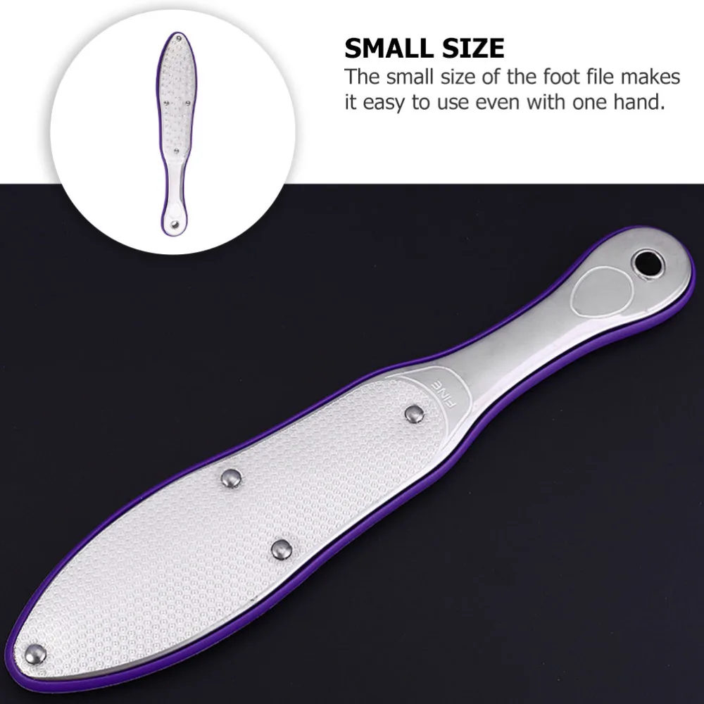 

Foot File Stainless Steel Pedicure Rasp Professional Dead Skin Callus Remover