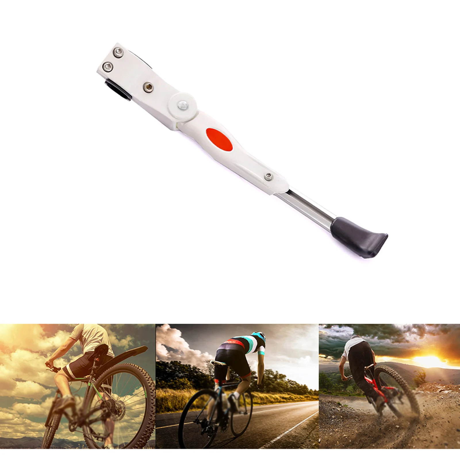 Support Adjustable Brace Cycling Parts MTB Bike Kick Stand Road Parking Racks Mountain Kickstand Side Foot | Спорт и развлечения
