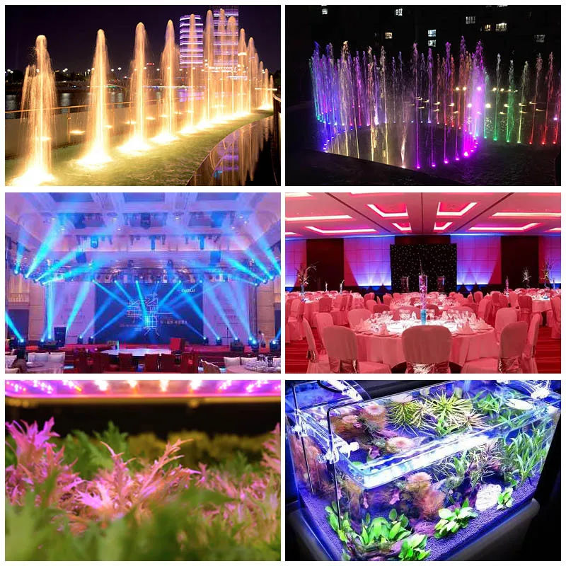 10 шт. 2X3W Bi Цвет двойной СИД красного зеленого и синего цвета оранжевого белого