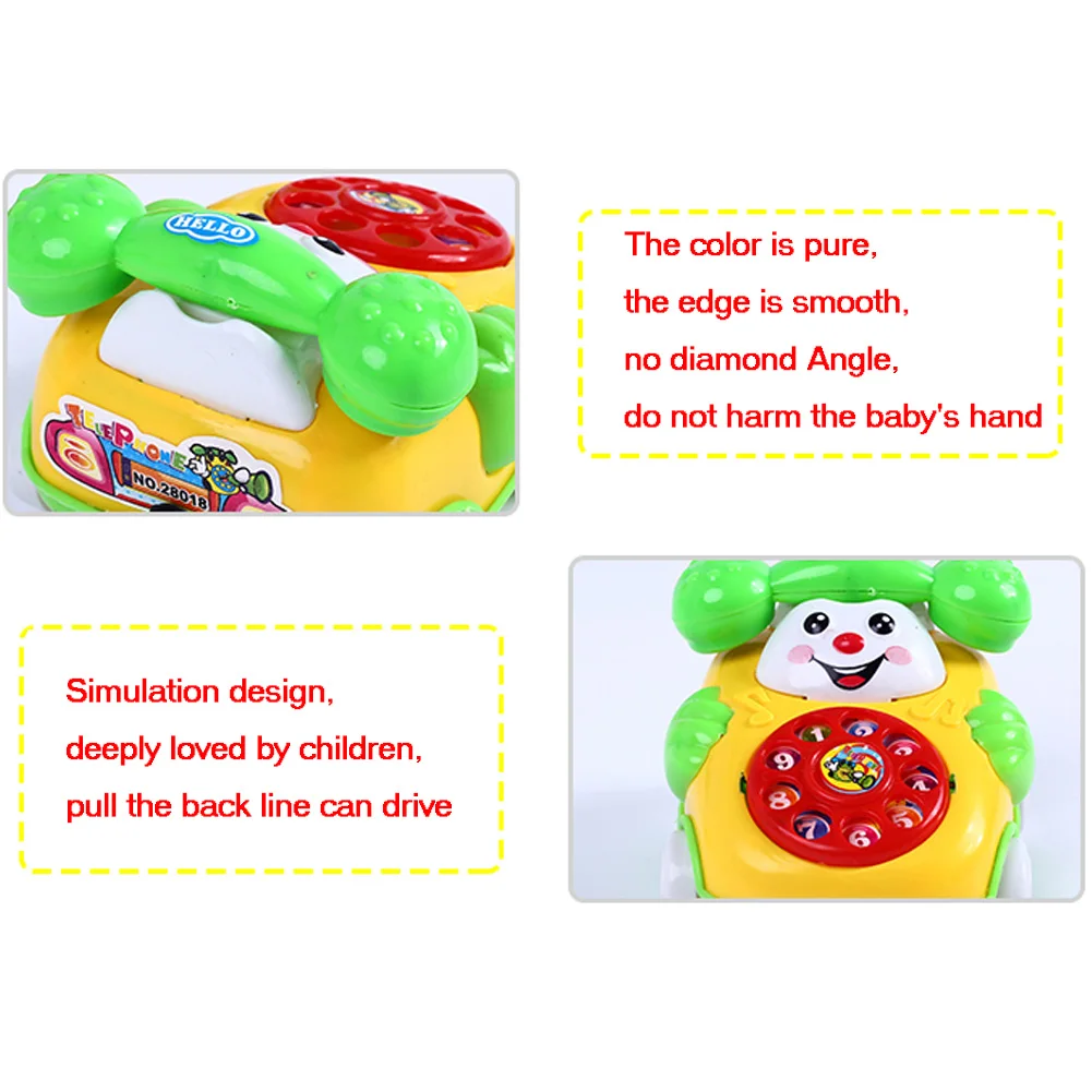 Милые детские развивающие Обучающие Мультяшные игрушки улыбающееся лицо