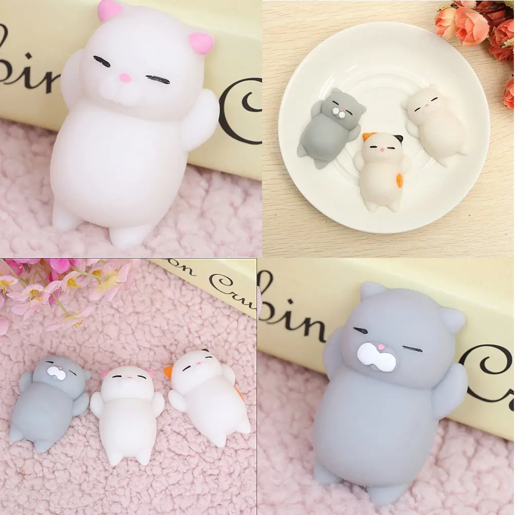 

Kid Squishy Bread Toy Mini Rabbit Sea Bear Chicken Cat Mouse Footprint Cotton Candy Slow Rising Phone Strap Gifts
