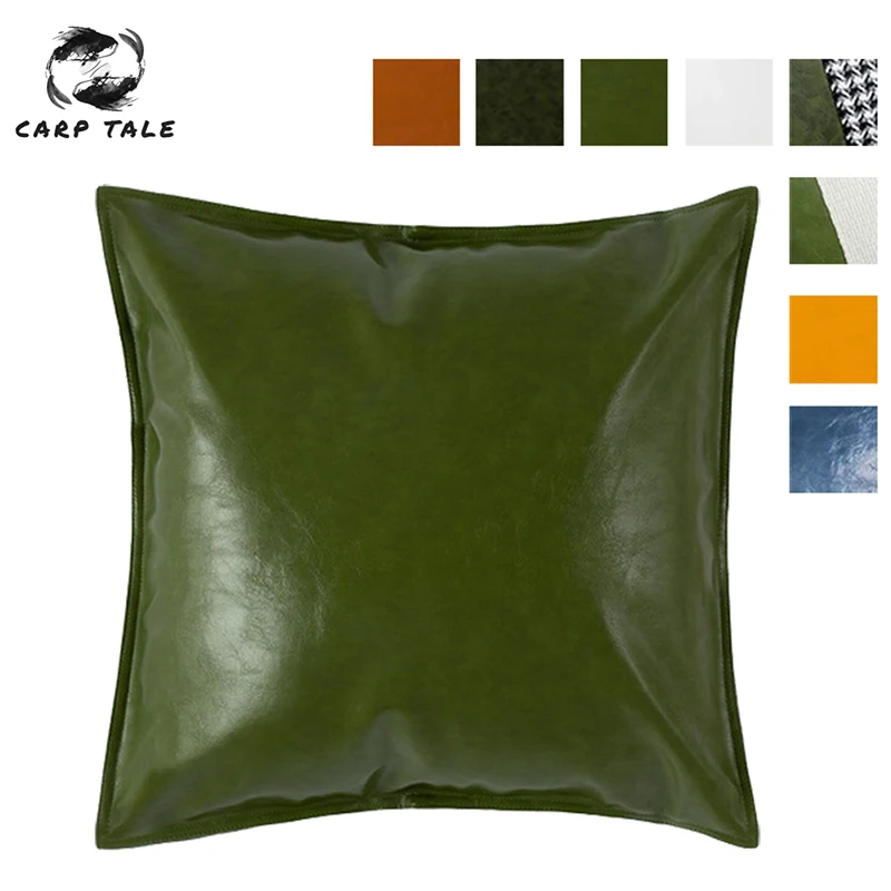 

Наволочка из искусственной кожи, декоративные подушки для дивана, автомобильного кресла, наволочки для домашнего декора, наволочки, рождес...