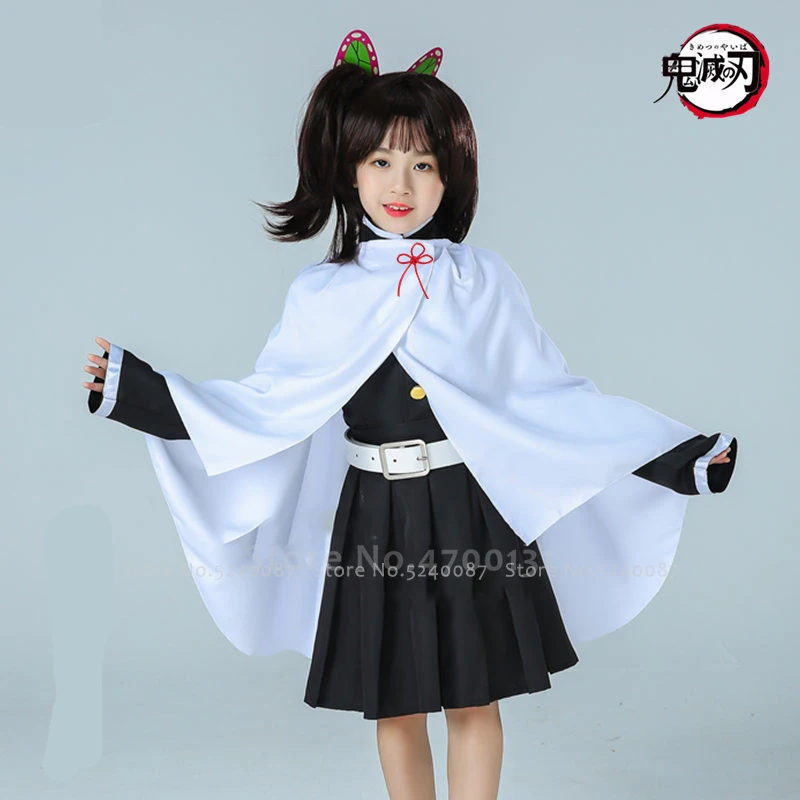 Kimetsu без Yaiba Униформа Cos Детская короткая футболка с героями из японского аниме