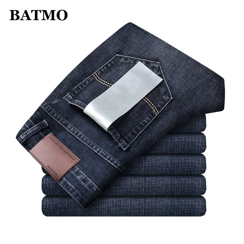 Batmo 2021 Новое поступление высокое качество повседневные эластичные прямые джинсы