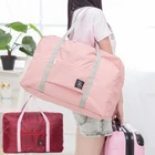 Портативные дорожные сумки унисекс, складная Вместительная женская сумка, водонепроницаемый чемодан для деловых поездок