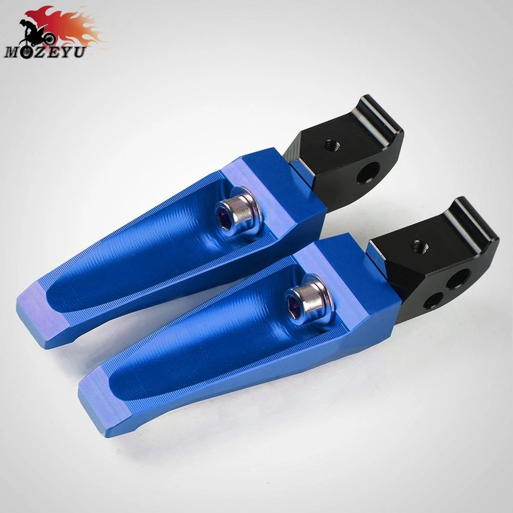 CNC алюминиевый мотоцикл складной Rearset подножки задние Пассажирские подножки подходят для Yamaha MT07 MT 07 MT-07