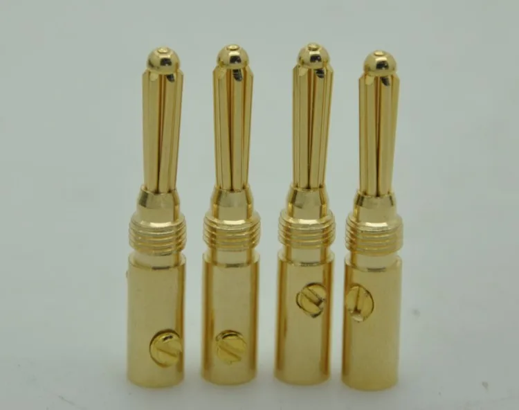 

(4pcs)Speaker gold-plated banana head