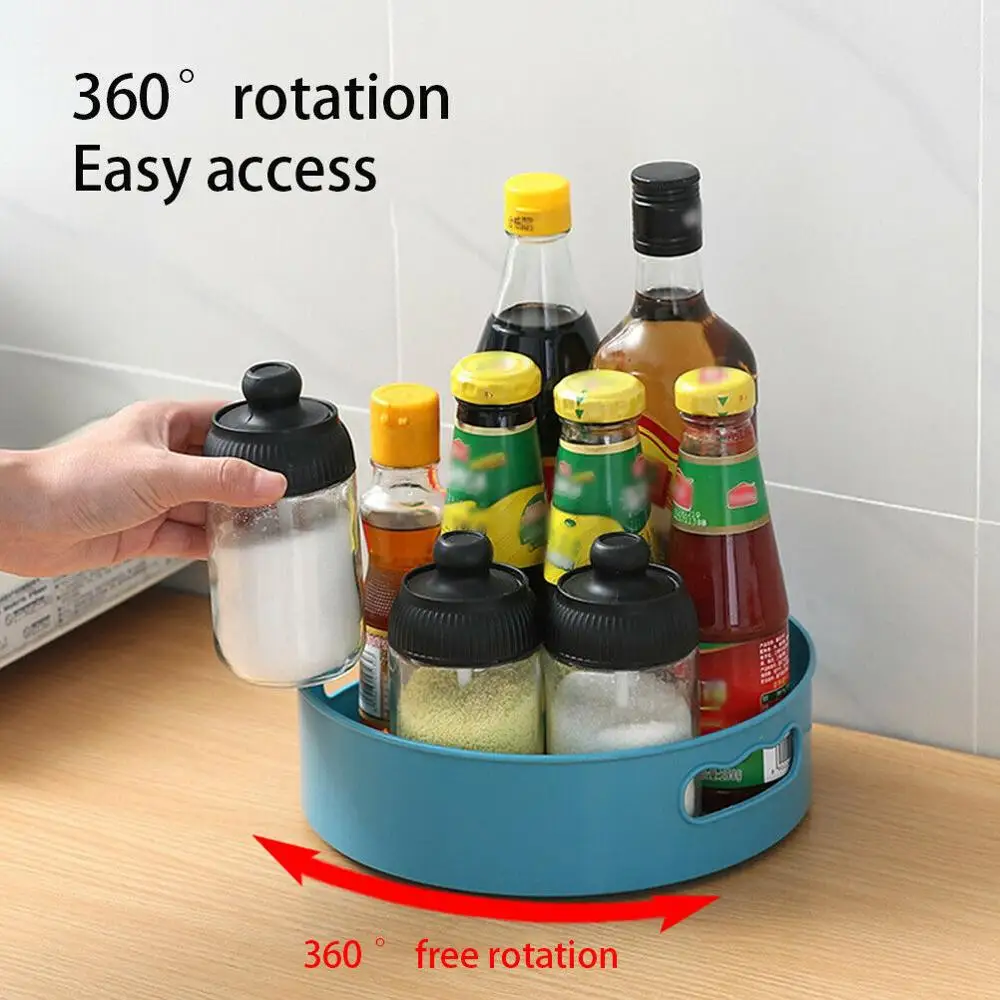 

Multi-Function Rotating Tray/Kitchen Organizer/Cosmetics Organizer
