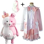 Аниме Комикс данганронпа 2: Попрощайтесь с отчаянием Косплей костюмы Monomi Косплей Костюм Униформа одежда костюм платья женские милые костюмы