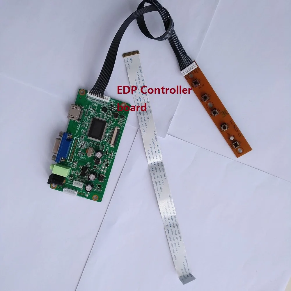 

for N156BGN DRIVER LCD EDP monitor SCREEN display DIY Controller board 40Pin 1366X768 KIT VGA 15.6"